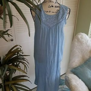 Blue nightgown NWOT'S